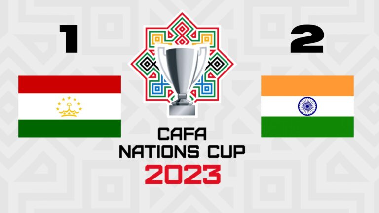 India emerged triumphant in the CAFA Nations Cup 2025 opener against Tajikistan