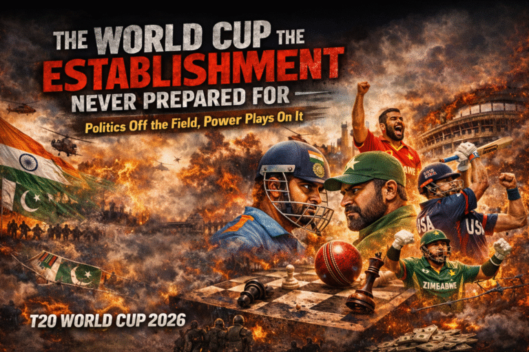 “The World Cup the Establishment Never Prepared For — Politics Off the Field, Power Plays On It”