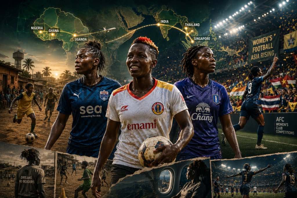 The Goal Machines Nobody’s Tracking: How West African Forwards Are Quietly Rewiring Asia’s Women’s Leagues