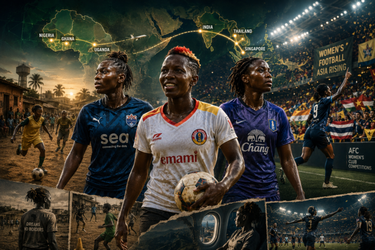 The Goal Machines Nobody’s Tracking: How West African Forwards Are Quietly Rewiring Asia’s Women’s Leagues
